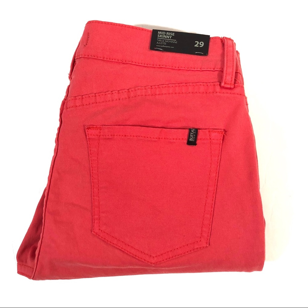 NWT Buffalo Faith Mid Rise Stretch Skinny Jeans